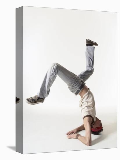 Break dancer-Erik Isakson-Stretched Canvas