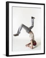 Break dancer-Erik Isakson-Framed Photographic Print