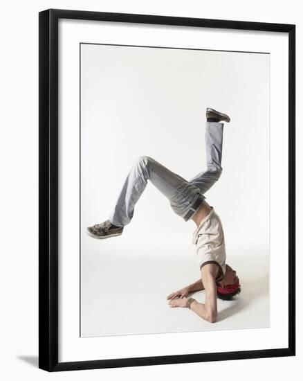 Break dancer-Erik Isakson-Framed Photographic Print