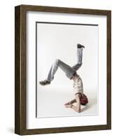 Break dancer-Erik Isakson-Framed Photographic Print