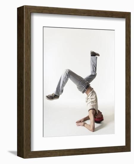 Break dancer-Erik Isakson-Framed Photographic Print