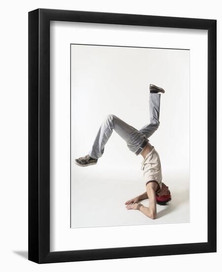 Break dancer-Erik Isakson-Framed Photographic Print