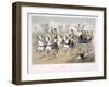 Break de chasse, depart des chasseurs-Victor-Jean Adam-Framed Giclee Print