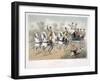 Break de chasse, depart des chasseurs-Victor-Jean Adam-Framed Giclee Print