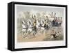 Break de chasse, depart des chasseurs-Victor-Jean Adam-Framed Stretched Canvas