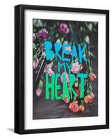 Break My Heart-Leah Flores-Framed Giclee Print