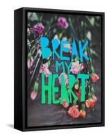Break My Heart-Leah Flores-Framed Stretched Canvas