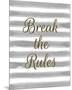 Break the Rules-Lottie Fontaine-Mounted Giclee Print