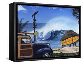 Break Time-Scott Westmoreland-Framed Stretched Canvas