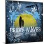 Break Waves-Joan Coleman-Mounted Art Print