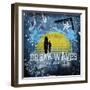 Break Waves-Joan Coleman-Framed Art Print