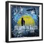 Break Waves-Joan Coleman-Framed Art Print