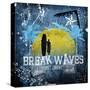 Break Waves-Joan Coleman-Stretched Canvas