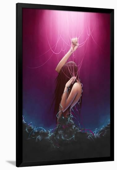 Breakaway-Charlie Bowater-Framed Art Print