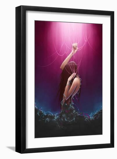 Breakaway-Charlie Bowater-Framed Art Print