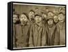 Breaker Boys (Who Sort Coal by Hand) at Hughestown Borough Coal Co. Pittston, Pennsylvania, 1911-Lewis Wickes Hine-Framed Stretched Canvas