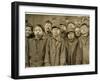 Breaker Boys (Who Sort Coal by Hand) at Hughestown Borough Coal Co. Pittston, Pennsylvania, 1911-Lewis Wickes Hine-Framed Photographic Print