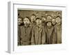 Breaker Boys (Who Sort Coal by Hand) at Hughestown Borough Coal Co. Pittston, Pennsylvania, 1911-Lewis Wickes Hine-Framed Photographic Print