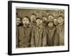 Breaker Boys (Who Sort Coal by Hand) at Hughestown Borough Coal Co. Pittston, Pennsylvania, 1911-Lewis Wickes Hine-Framed Photographic Print