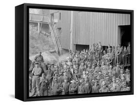 Breaker Boys, Woodward Coal Breakers, Kingston, Pa.-null-Framed Stretched Canvas