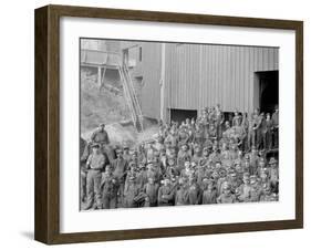 Breaker Boys, Woodward Coal Breakers, Kingston, Pa.-null-Framed Photo