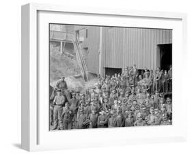 Breaker Boys, Woodward Coal Breakers, Kingston, Pa.-null-Framed Photo