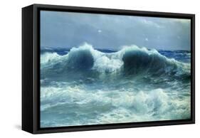 Breakers, 1895-David James-Framed Stretched Canvas