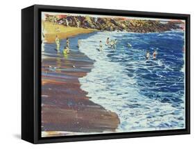 Breakers, 2002-Martin Decent-Framed Stretched Canvas