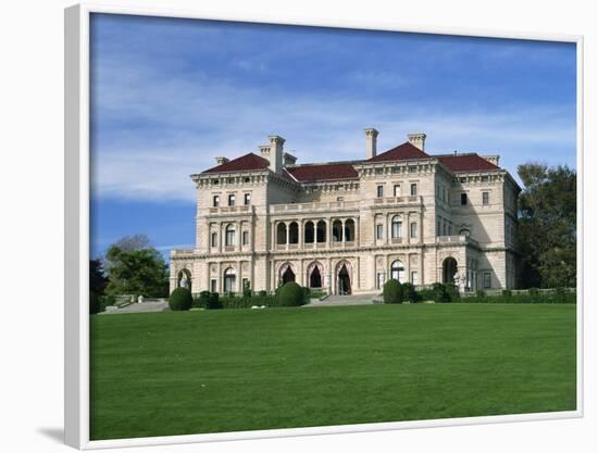 Breakers, Built in 1895 for Cornelius Vanderbilt, Newport, Rhode Island, New England, USA-Fraser Hall-Framed Photographic Print