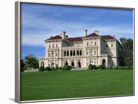 Breakers, Built in 1895 for Cornelius Vanderbilt, Newport, Rhode Island, New England, USA-Fraser Hall-Framed Photographic Print