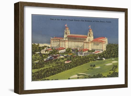 Breakers Hotel, Palm Beach, Florida-null-Framed Art Print