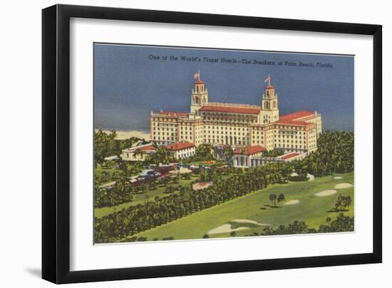 Breakers Hotel, Palm Beach, Florida-null-Framed Art Print