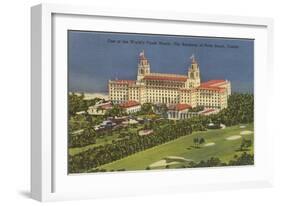 Breakers Hotel, Palm Beach, Florida-null-Framed Art Print