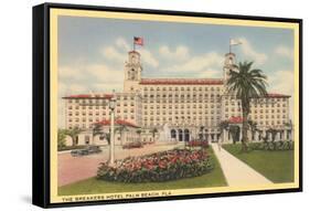 Breakers Hotel, Palm Beach, Florida-null-Framed Stretched Canvas