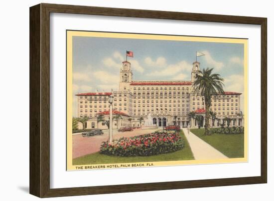 Breakers Hotel, Palm Beach, Florida-null-Framed Art Print