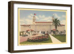 Breakers Hotel, Palm Beach, Florida-null-Framed Art Print