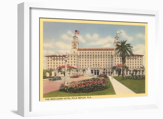 Breakers Hotel, Palm Beach, Florida-null-Framed Art Print
