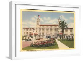 Breakers Hotel, Palm Beach, Florida-null-Framed Art Print