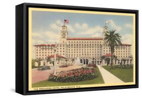 Breakers Hotel, Palm Beach, Florida-null-Framed Stretched Canvas