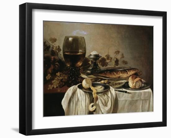 Breakfast, 1646-Pieter Claesz-Framed Giclee Print