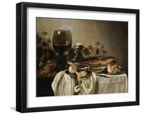 Breakfast, 1646-Pieter Claesz-Framed Giclee Print