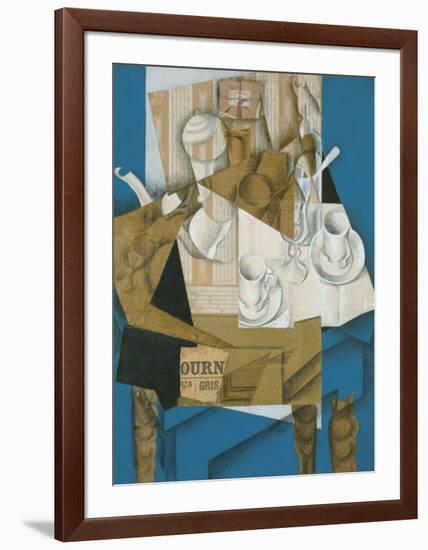 Breakfast, 1914-Juan Gris-Framed Art Print