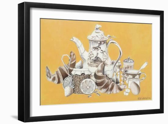 Breakfast, 1993-E.B. Watts-Framed Giclee Print