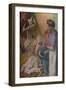 'Breakfast after a bath', 1883-Edgar Degas-Framed Giclee Print