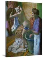 Breakfast after the Bath-Edgar Degas-Stretched Canvas