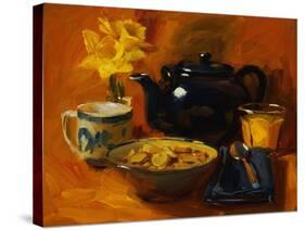 Breakfast at Debby's-Pam Ingalls-Stretched Canvas