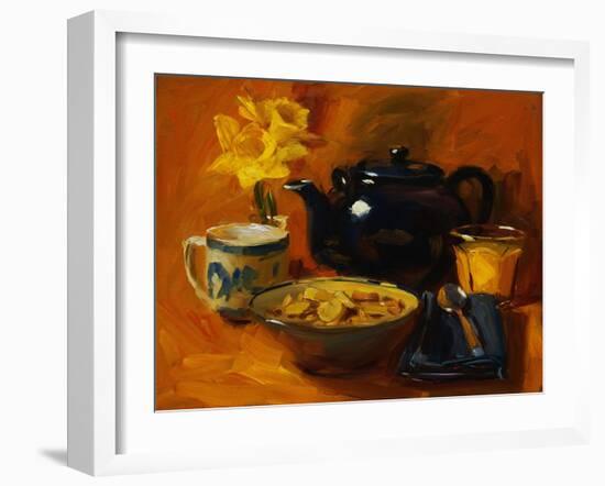 Breakfast at Debby's-Pam Ingalls-Framed Giclee Print