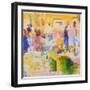 Breakfast at The Carlyle, New York-Peter Graham-Framed Giclee Print