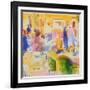 Breakfast at The Carlyle, New York-Peter Graham-Framed Giclee Print