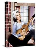 Breakfast at Tiffany's, Audrey Hepburn, 1961-null-Stretched Canvas